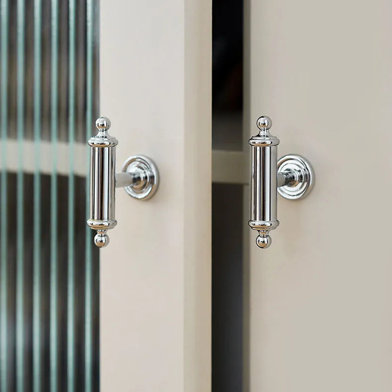 MANTARA B-0134 Modern Luxury Chrome Wardrobe Handle Pack of 1 (Pre-Order Only)